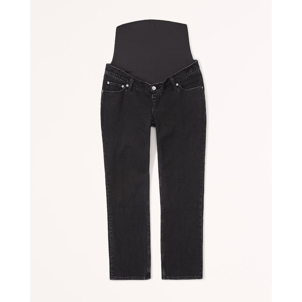 Abercrombie Maternity Ankle Straight Jean - Size 25